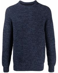 Barbour - Ribbed-Knit Crewneck Jumper - Lyst