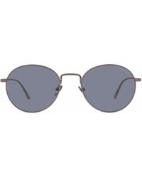 Giorgio Armani - Ar6125 Round-Frame Sunglasses - Lyst