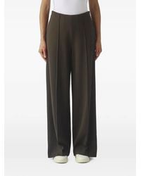 MEIMEIJ - Pressed-Crease Wide-Leg Trousers - Lyst