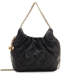 Tory Burch - Mini Fleming Quilted Tote Bag - Lyst