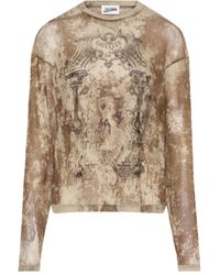 Jean Paul Gaultier - メダリオンプリント ロングtシャツ - Lyst