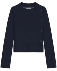 Courreges - Giacca Sartoriale Con Bottoni - Lyst