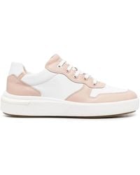 Geox - Dalyla Low-Top Leather Sneakers - Lyst