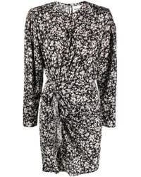 Isabel Marant - Abito Corto A Fiori Dulce - Lyst