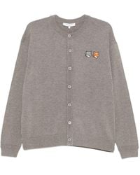 Maison Kitsuné - Double Fox Head Cardigan - Lyst