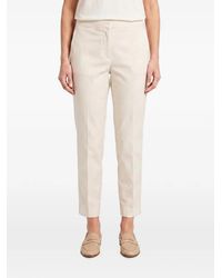 Brunello Cucinelli - Tailored Cropped Trousers - Lyst