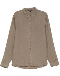 James Perse - Lightweight Linen Shirt - Lyst