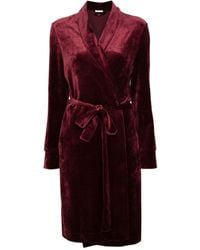 Hanro - Favourites Velvet Robe - Lyst