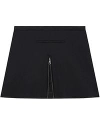 Courreges - Mini-Rok Met Rits - Lyst