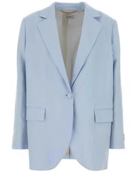 Agnona - Single-Breasted Blazer - Lyst