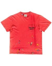 GALLERY DEPT. - Paint-Splatter Logo-Print T-Shirt - Lyst