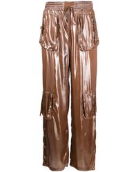 Blumarine - Gerade Hose Mit Aufgesetzten Taschen - Lyst