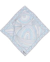 PUCCI - Iride-Print Small Silk Scarf - Lyst