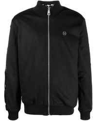 Philipp Plein - Appliqué-Detail Bomber Jacket - Lyst