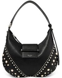 Jimmy Choo - Petit Sac Porté Épaule Bar À Clous Et Perles - Lyst
