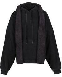 ARNODEFRANCE - Towel-Detail Hoodie - Lyst