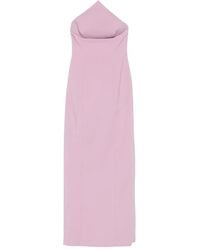 Solace London - Off-shoulder Maxi Dress - Lyst