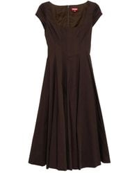 STAUD - Kurzärmeliges Wells Kleid - Lyst