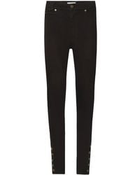 FRAME - The Snapped Skinny-Jeans - Lyst