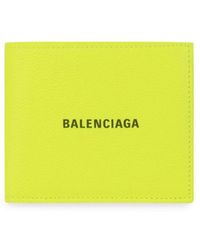 Balenciaga - Bi-fold Logo-print Wallet - Lyst