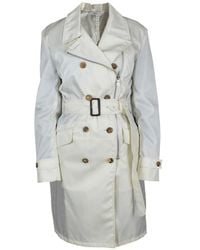 Prada - Zip Belted Coat - Lyst