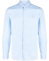 Lacoste - Camisa con parche del logo - Lyst