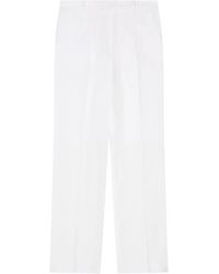 Emporio Armani - Hose Aus Leinen - Lyst