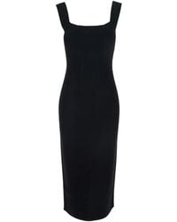 Max Mara - Bustier-Style Sleeveless Midi Dress - Lyst