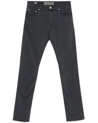 Hand Picked - Ravello Slim-Fit Trousers - Lyst