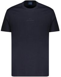 Paul & Shark - Logo-Embroidered Round-Neck T-Shirt - Lyst