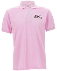 Lacoste - Logo-Embroidered Polo Shirt - Lyst