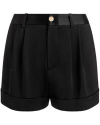 Alice + Olivia - Conry Pleated Shorts - Lyst