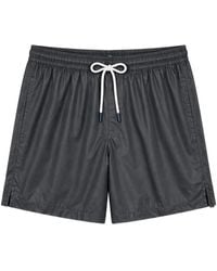 LES HÉRITIERS - Drawstring-Waist Swim Shorts - Lyst