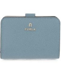 Furla - Billetera Con Placa Del Logo - Lyst