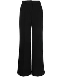 L'Agence - High-waisted Wide-leg Trousers - Lyst