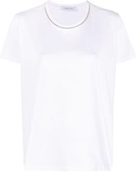 Fabiana Filippi - T-shirt ample à effet métallisé - Lyst