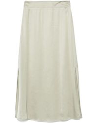 Peserico - Falda midi lisa - Lyst