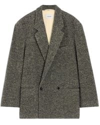 Lemaire - Doppelreihiger Mantel - Lyst