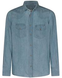 Eleventy - Western-Style Shirt - Lyst
