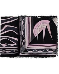 PUCCI - Sciarpa Con Stampa Geometrica - Lyst