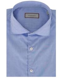Canali - Katoenen Overhemd - Lyst