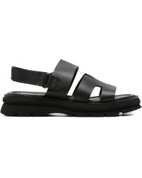 SERGIO MORETTI FIRENZE - Touch-Strap Chunky-Sole Sandals - Lyst