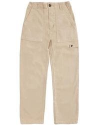 Fortela - Jerryt Herringbone Patch-Pocket Trousers - Lyst