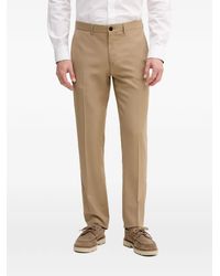 Sisley - Pantalon De Tailleur Slim À Plis Marqués - Lyst