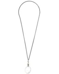 Werkstatt:münchen - Multi-Chain Ring-Pendant Necklace - Lyst