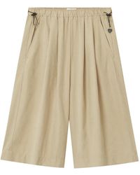 Izzue - Elasticated Heart-Charm Shorts - Lyst