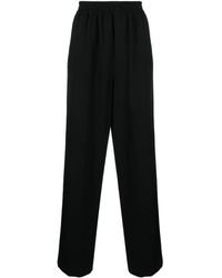 The Row - Davide Wool Straight Trousers - Lyst