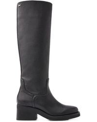 Nubikk - Cassy Grained Leather Boots - Lyst