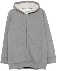 7 For All Mankind - Hoodie Zippé À Design De Cape - Lyst