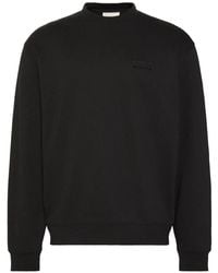 Calvin Klein - Logo-Patch Crew-Neck Sweater - Lyst